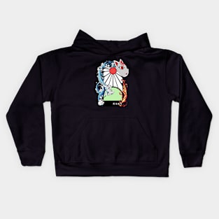 Tanjiro hanafuda Kids Hoodie